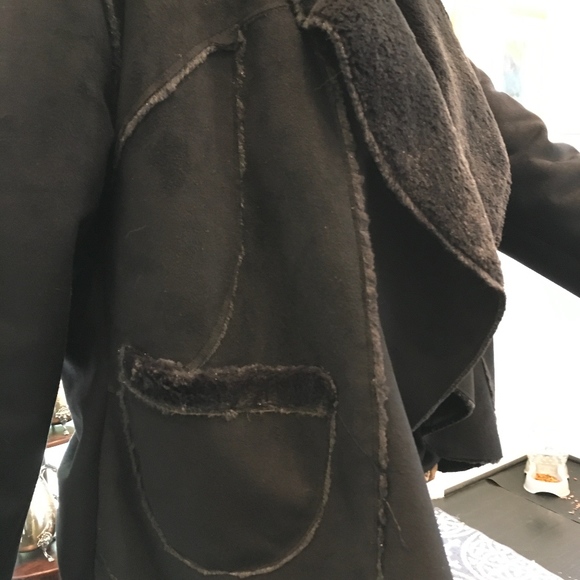 COPY - Johnny Was Biya Faux suede & shearling Jacket. NWT - Picture 4 of 8